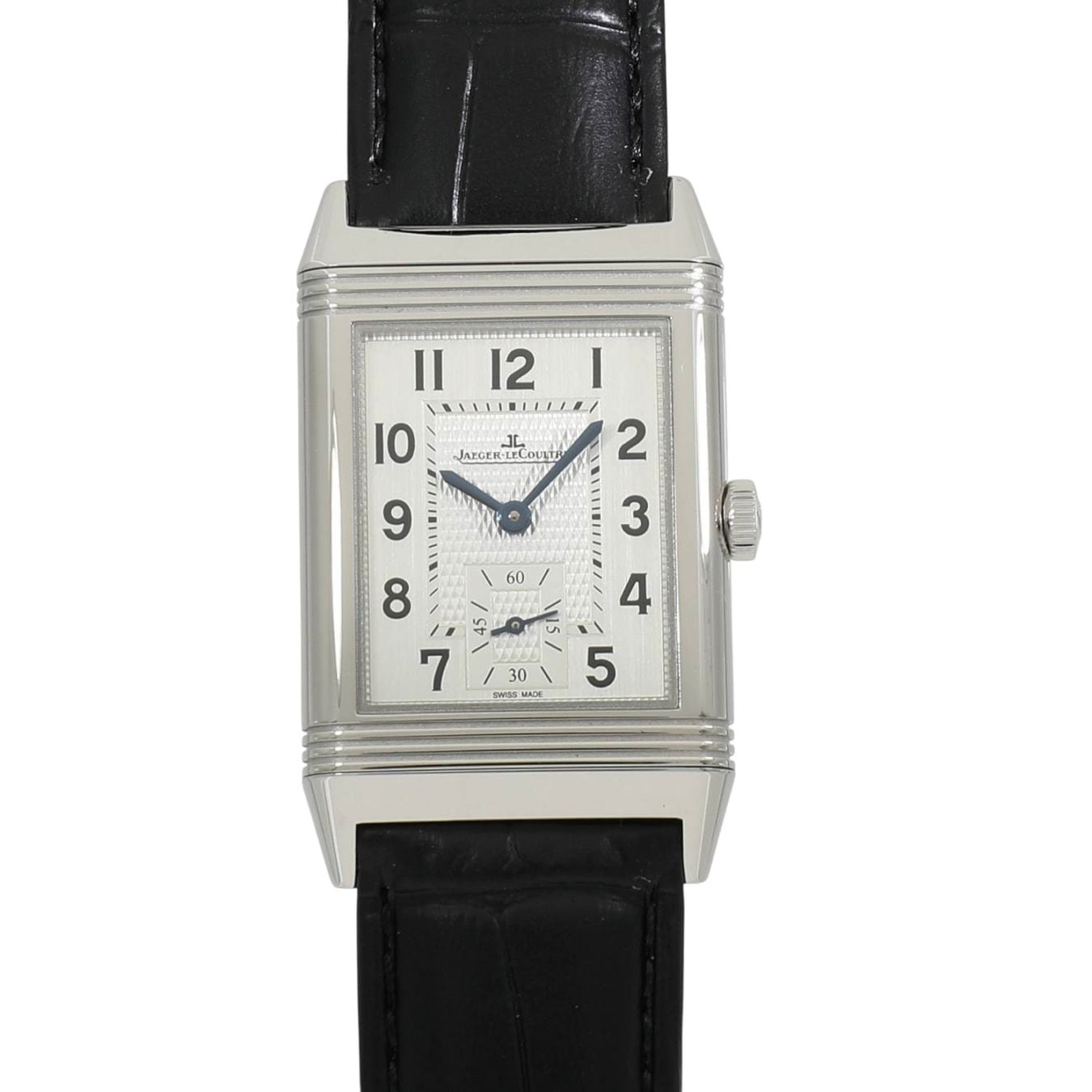 [中古]ジャガールクルト レベルソ クラシック ミディアム スモールセコンド Q2438520(213.8.62) シルバー ユニセックス
