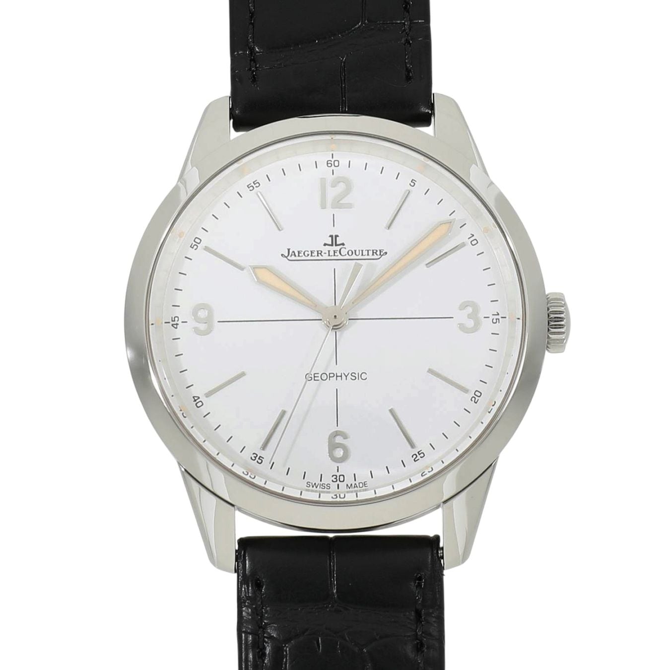 [中古]ジャガールクルト マスター ジオフィジック 1958 世界限定800本 Q8008520(500.8.37) ホワイト メンズ