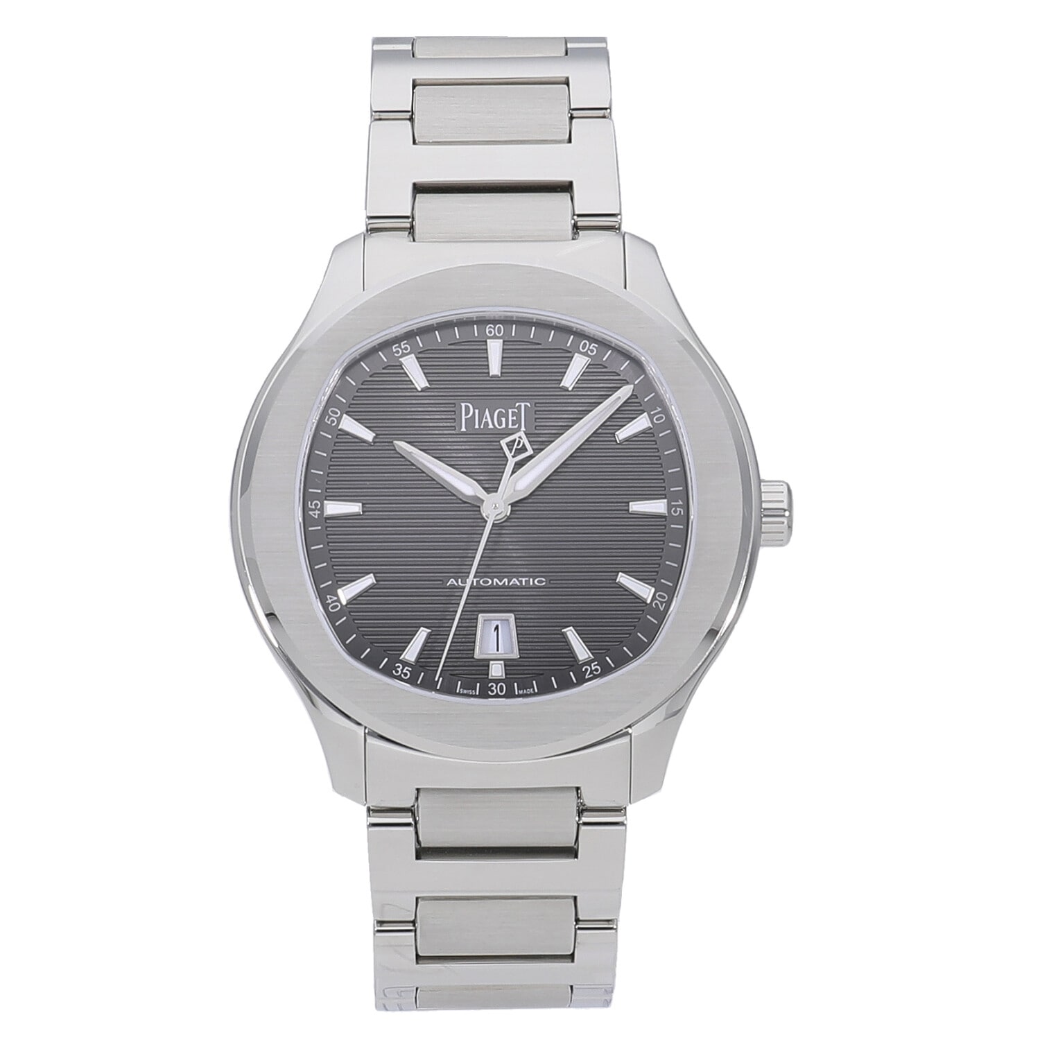 P5401 | [中古]ピアジェ ポロ S グレー G0A41003 メンズ | 中野の  