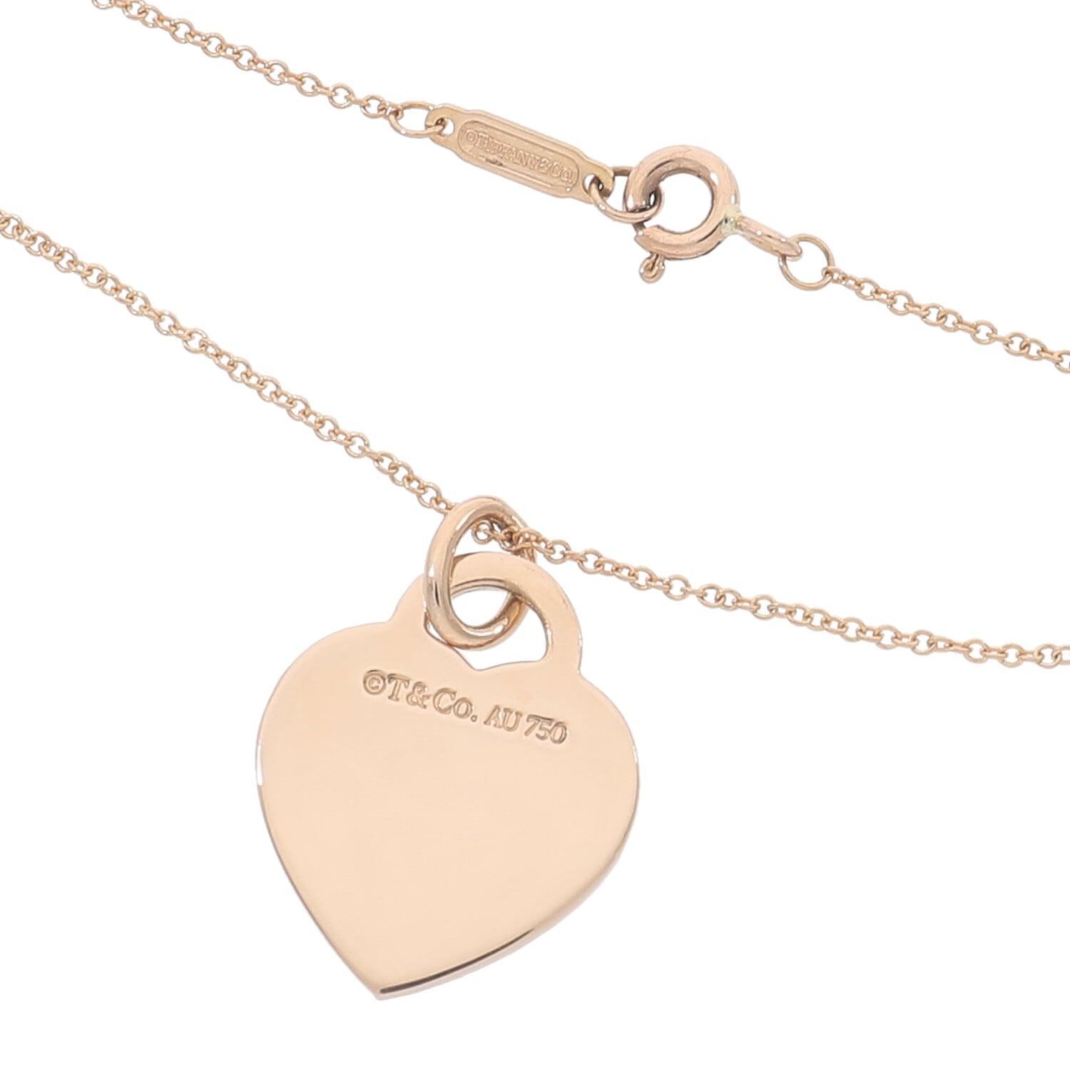 Tiffany & Co. ハート型ネックレス　中古 楽天市場】ティファニー フルハート ネックレス シルバー レディース