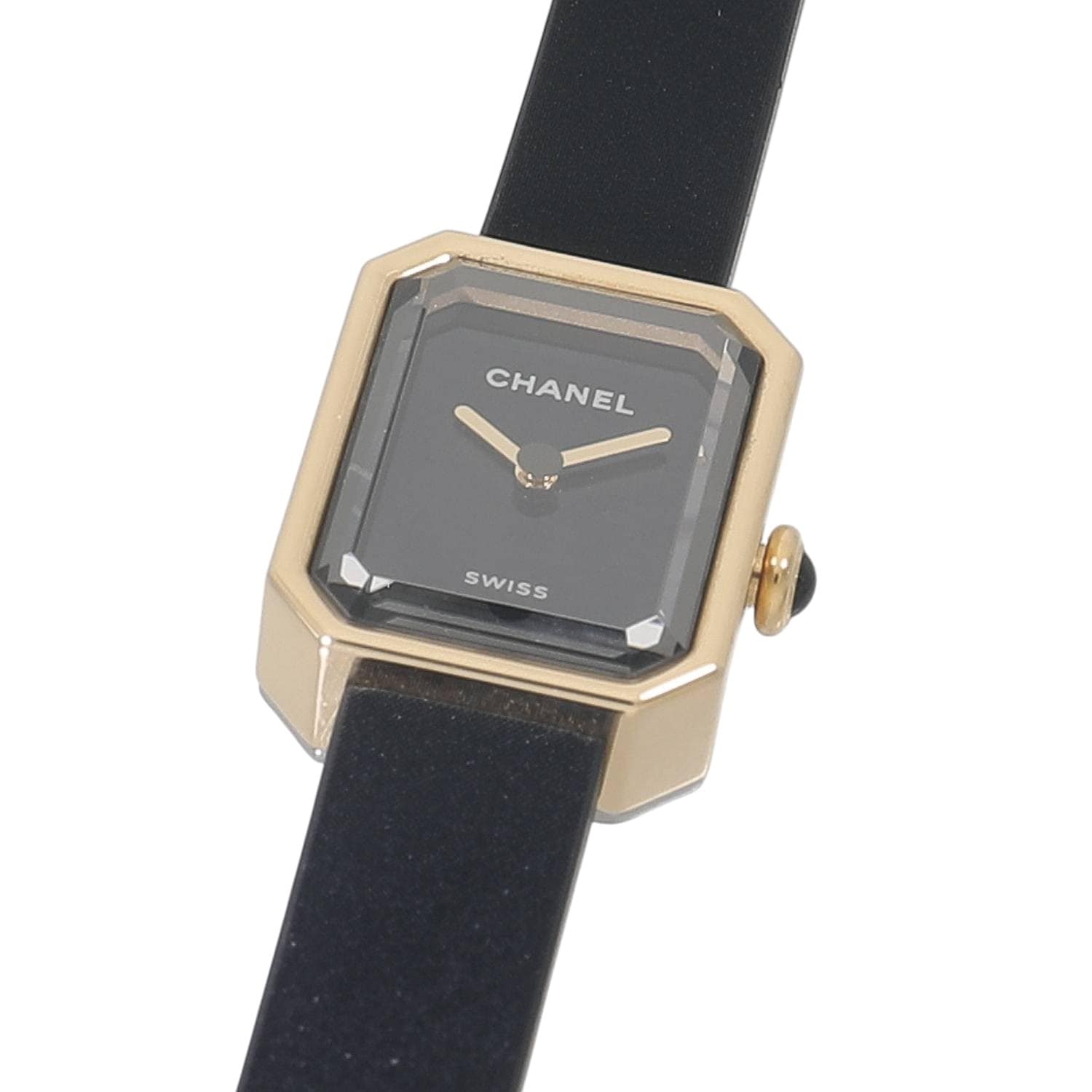 C10404 | [中古]シャネル プルミエール リボン H6125 ブラック