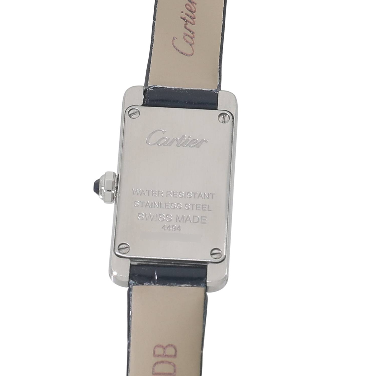 C10504 | [中古]カルティエ タンクアメリカン ミニ WSTA0081 シルバー  