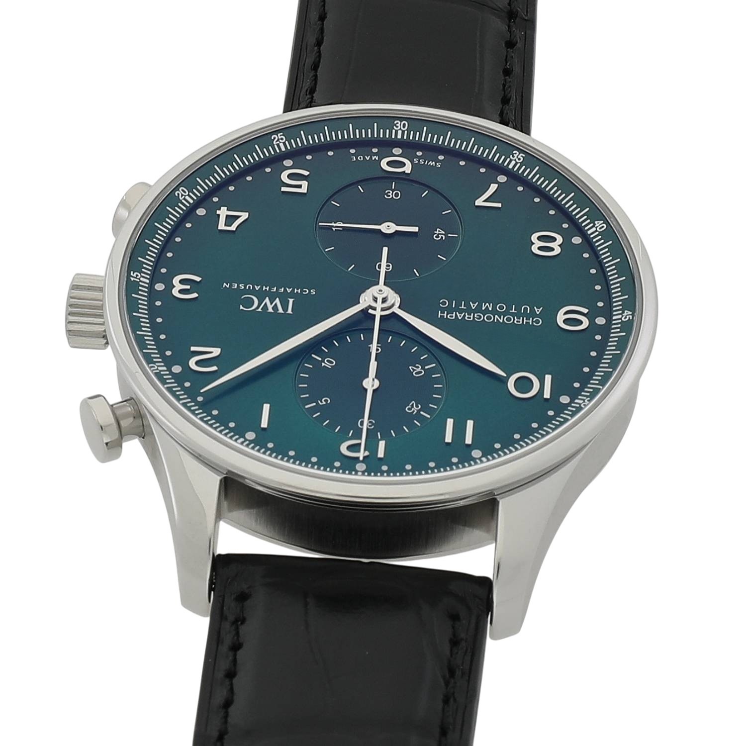 I11671 | [新品]IWC ポルトギーゼ クロノグラフ IW371615 グリーン