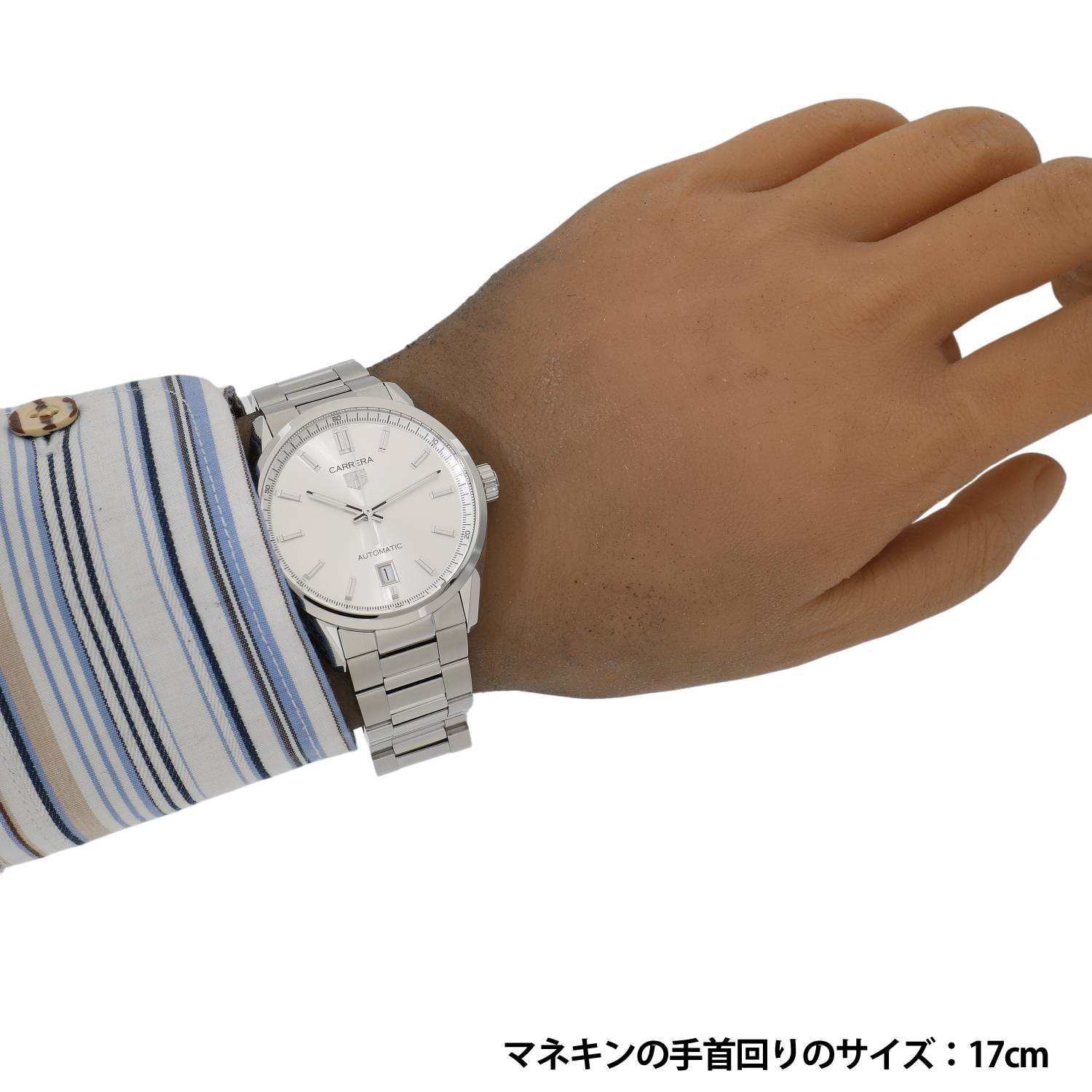T11875 | [中古]タグホイヤー カレラ デイト WBN2111.BA0639 シルバー