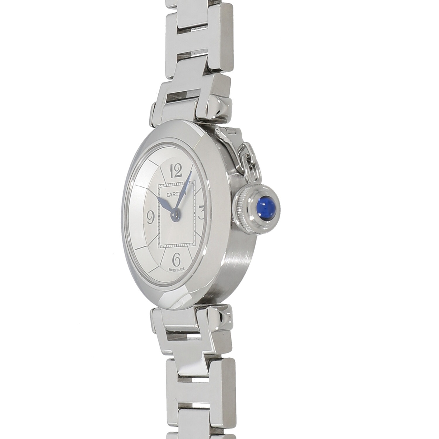 早い者勝ちです Cartier シルバー ミスパシャ　クォーツ 楽天市場】カルティエ Cartier ミスパシャ WJ124012 シルバー