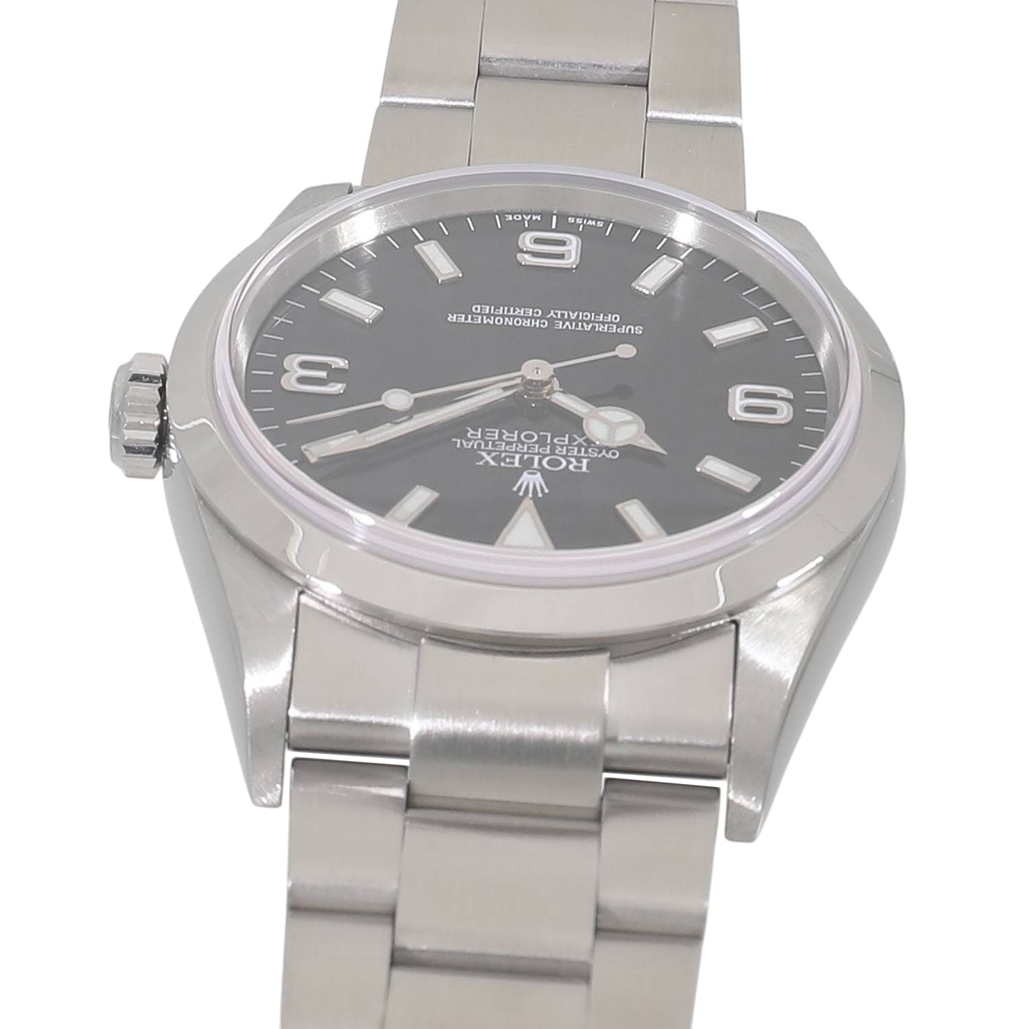 R10605 | [中古]ロレックス エクスプローラー I 114270 K番 ブラック