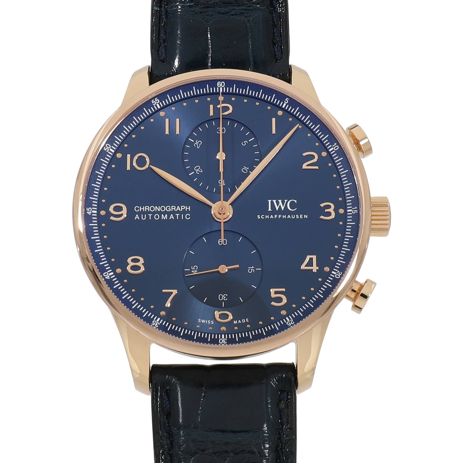 I11280 | [中古]IWC ポルトギーゼ クロノグラフ IW371614 ブルー