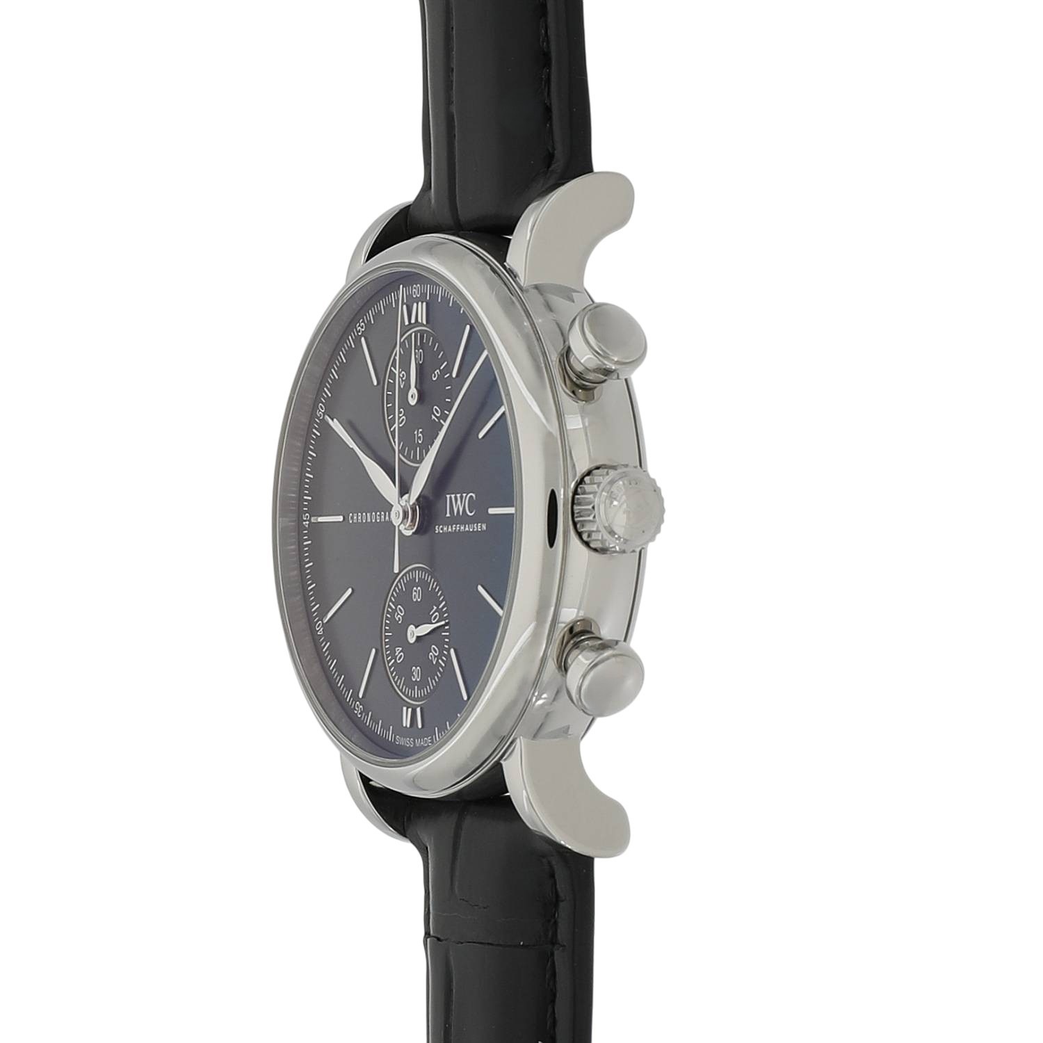 I11571 | [中古]IWC ポートフィノ クロノグラフ IW391405 グリーン 