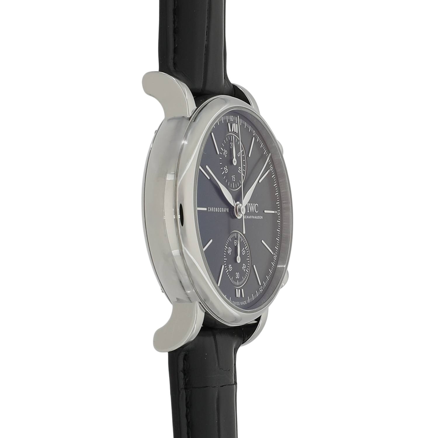 I11571 | [中古]IWC ポートフィノ クロノグラフ IW391405 グリーン 