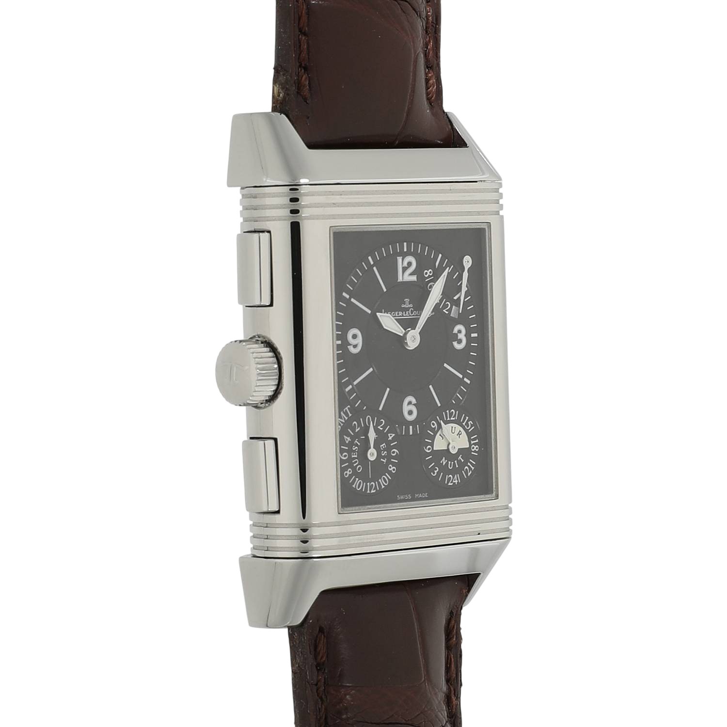 J60227 | [中古]ジャガールクルト レベルソ グランド GMT Q3028420