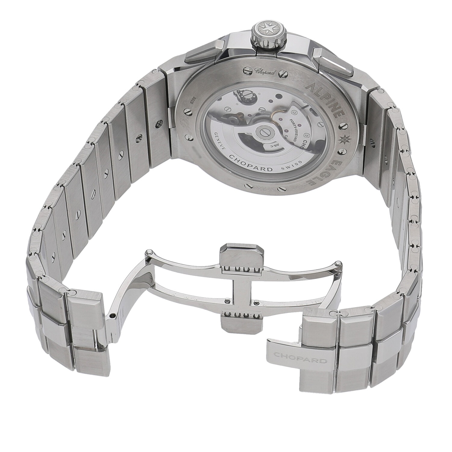 【._.ページ】 新品)CHOPARD ショパール アルパイン イーグル クロノXL 298609