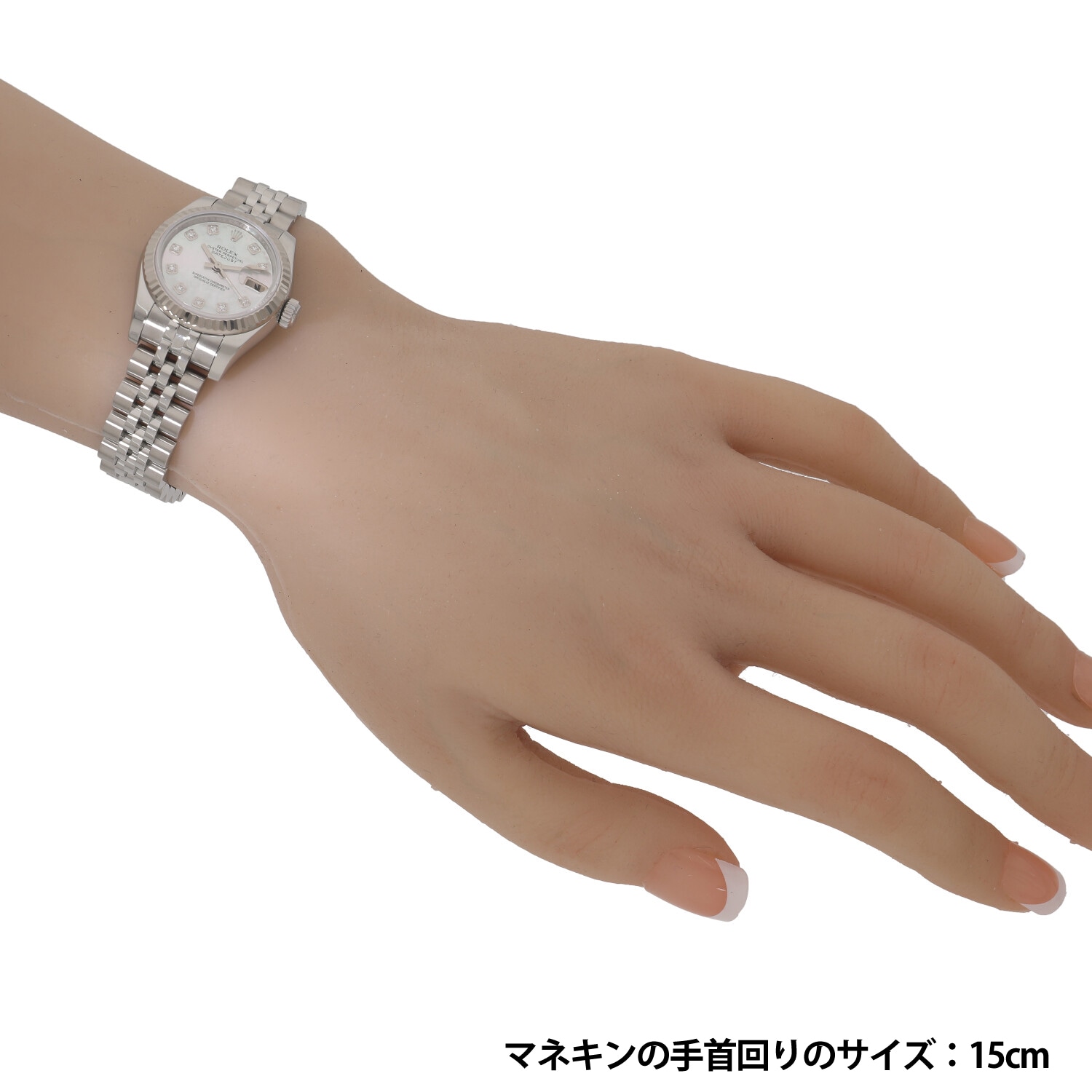 R9706 | [中古]ロレックス デイトジャスト 179174NG ランダム ホワイト 