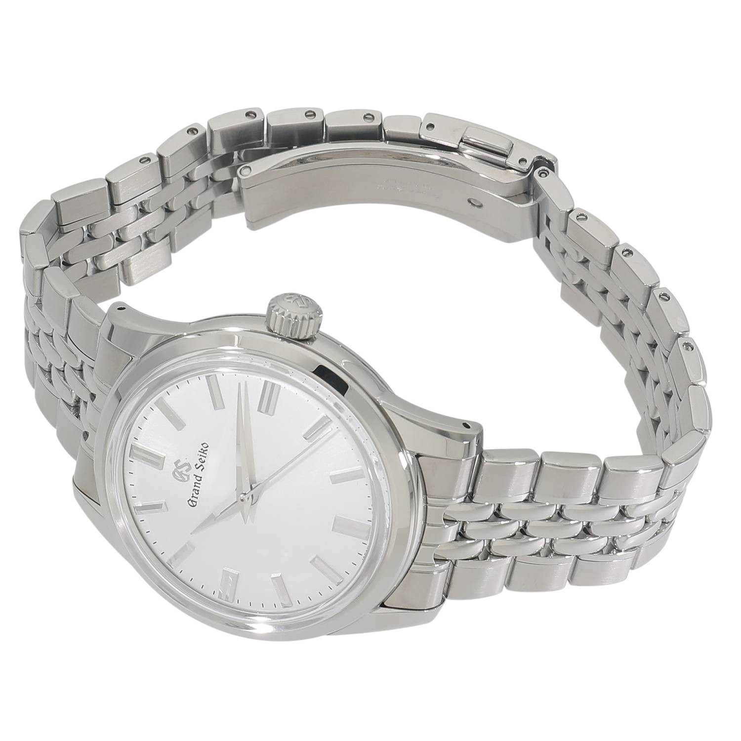 【超美品】SEIKO エレガント シルバー メッシュバンド ブレス 腕時計 sazare サザレ SS シルバー ミラー フィニッシュ シルバー