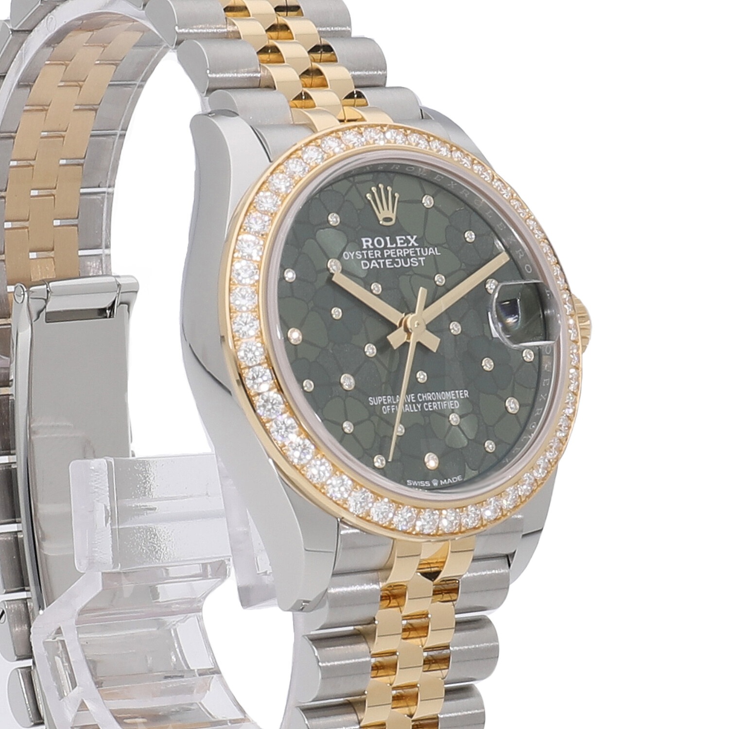 R6207 | [未使用]ロレックス デイトジャスト31 オリーブグリーン  