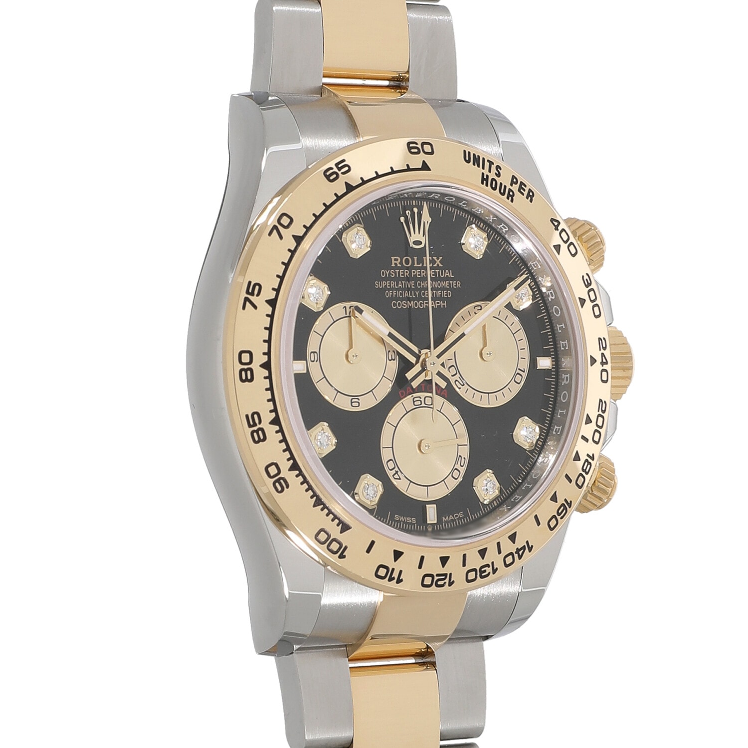 海外販促品 ROLEX コスモグラフ　デイトナ　大型掛け時計　ゴールド/ブラック 海外販促品 ROLEX コスモグラフ デイトナ 大型掛け時計 ゴールド