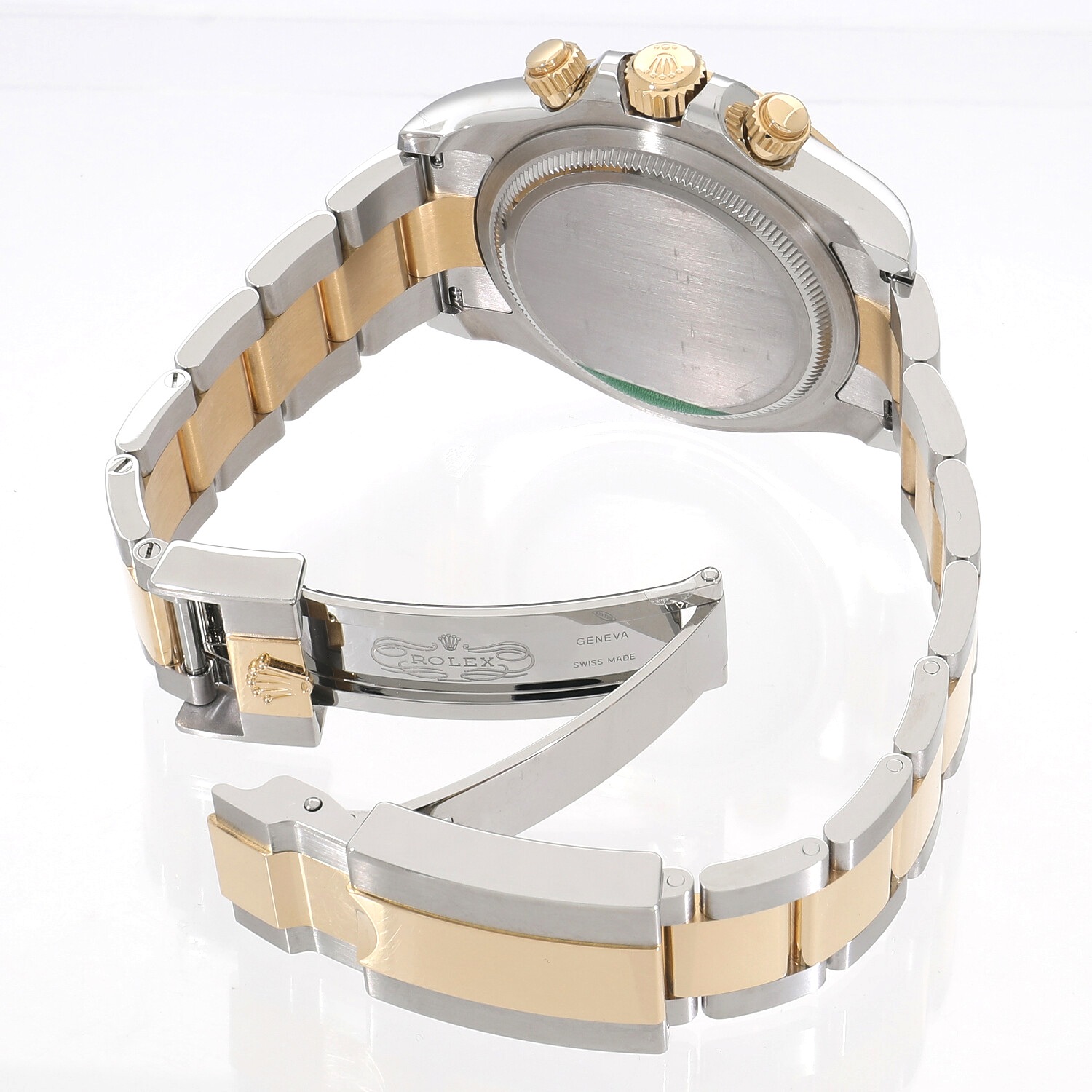 海外販促品 ROLEX コスモグラフ　デイトナ　大型掛け時計　ゴールド/ブラック 海外販促品 ROLEX コスモグラフ デイトナ 大型掛け時計 ゴールド