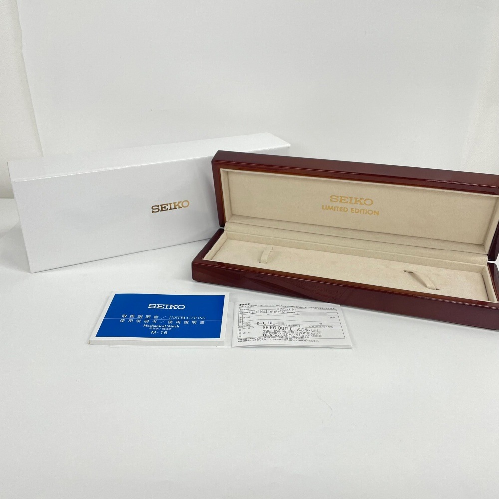 287 SEIKO 未使用品 アルピニスト 6L35-00E0 メンズ 自動巻き 楽天市場 