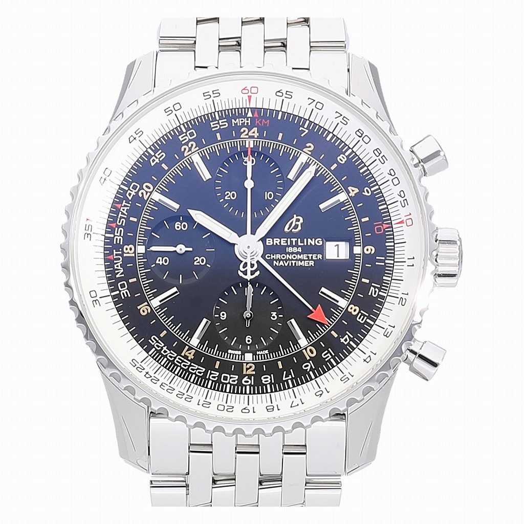 B1409 | [新品]ブライトリング ナビタイマー クロノグラフ GMT