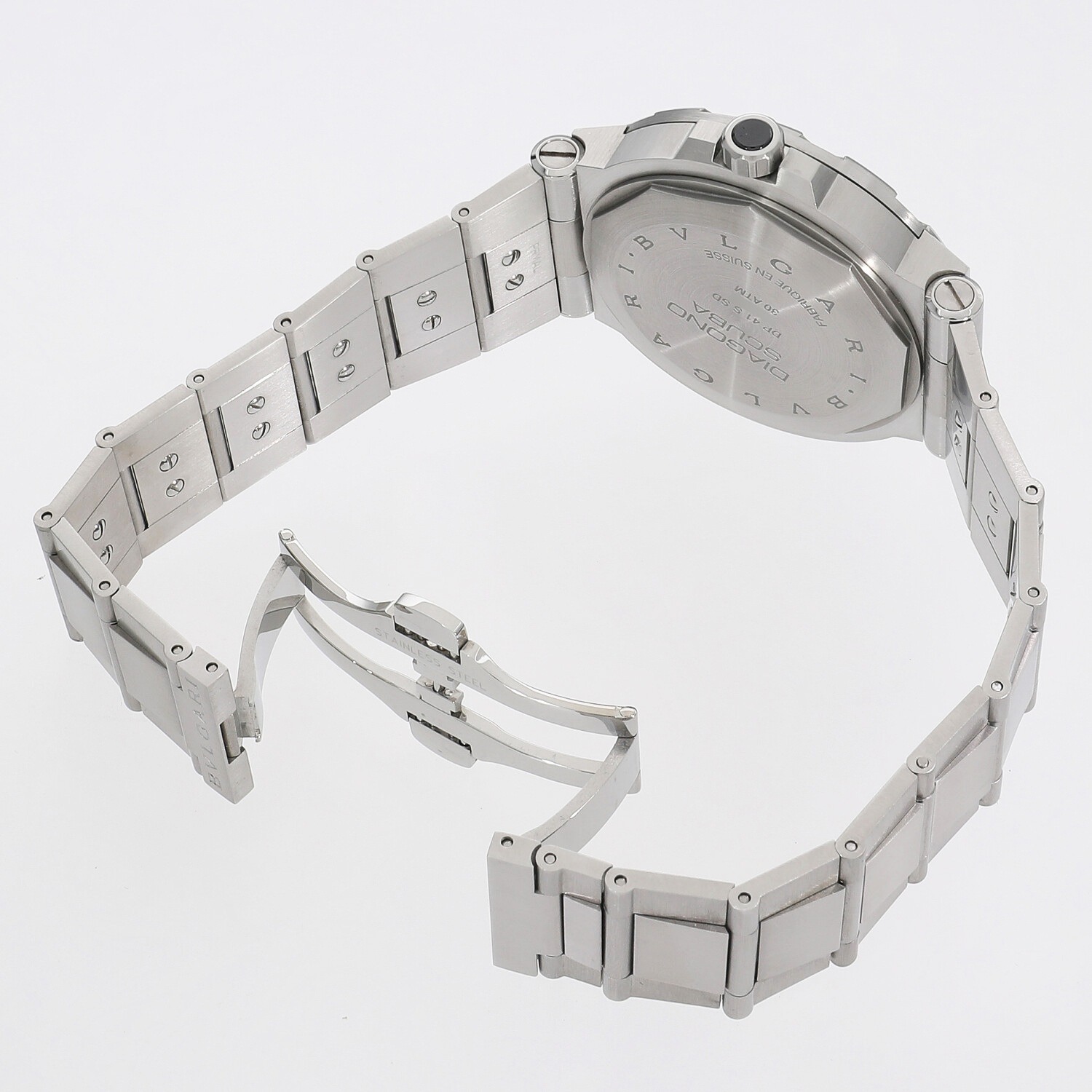 B8509 | [中古]ブルガリ ディアゴノ スクーバ DP41C3SSSD