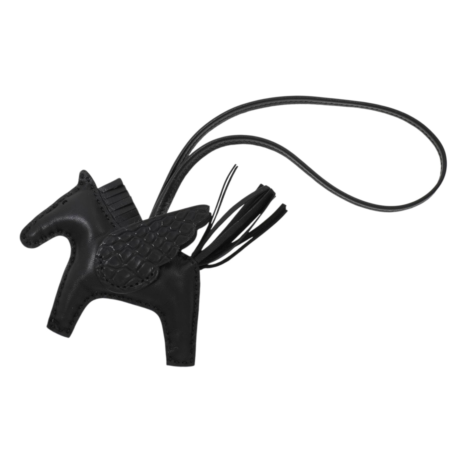 HERMES エルメス ペガサスPM アリゲーター クロコ チャイ アニョーミロ HERMES（エルメス） ペガサス ロデオPM タッチ バッグチャーム チャイ