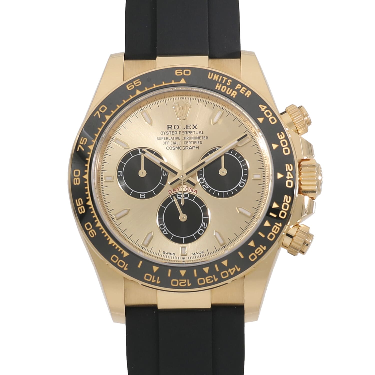 海外販促品 ROLEX コスモグラフ　デイトナ　大型掛け時計　ゴールド/ブラック R9410 | [新品]ロレックス コスモグラフ デイトナ 126518LN ゴールデン