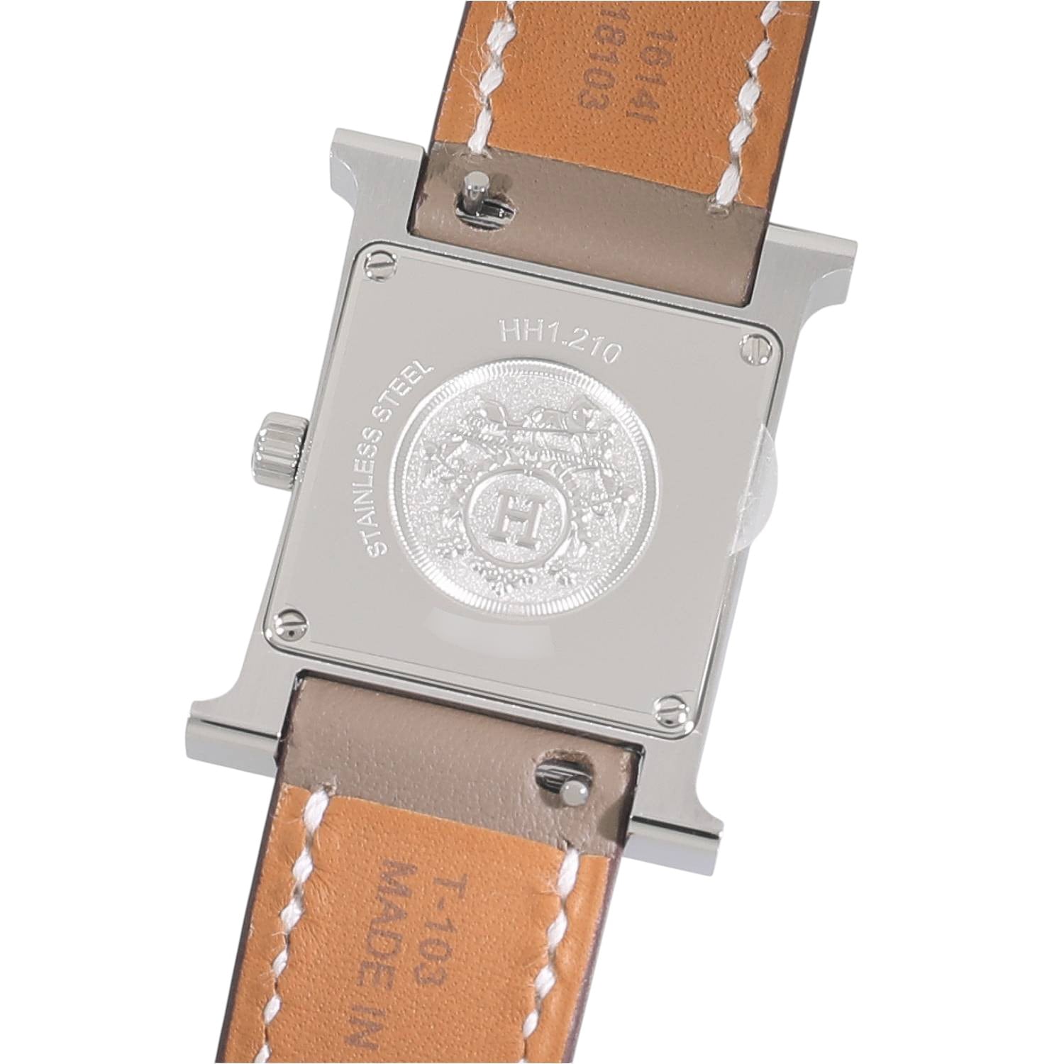 H10511 | [未使用]エルメス Hウォッチ PM 25mm W403486WW00