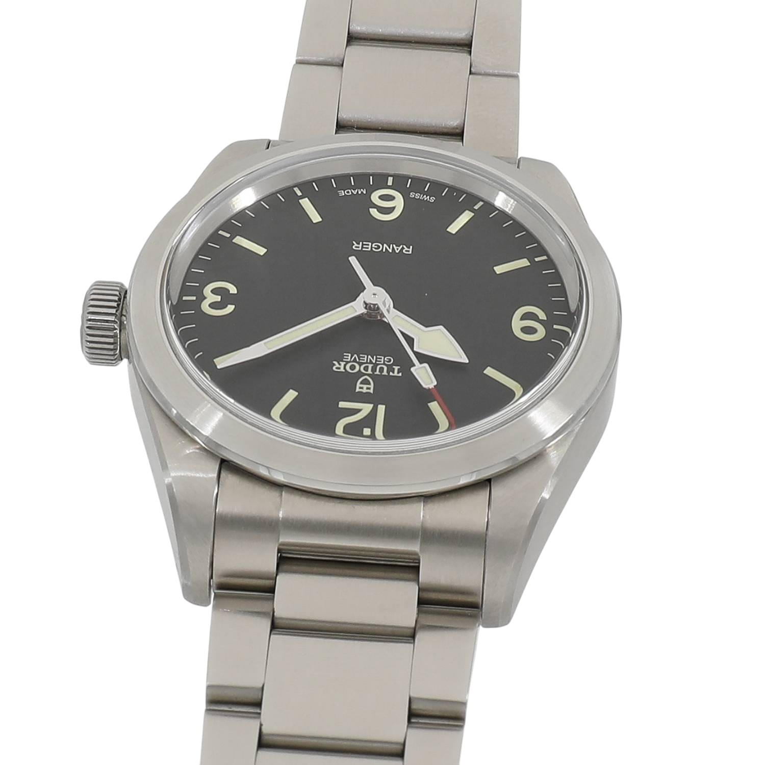 T11288 | [中古]チューダー レンジャー M79930-0001 ブラック メンズ