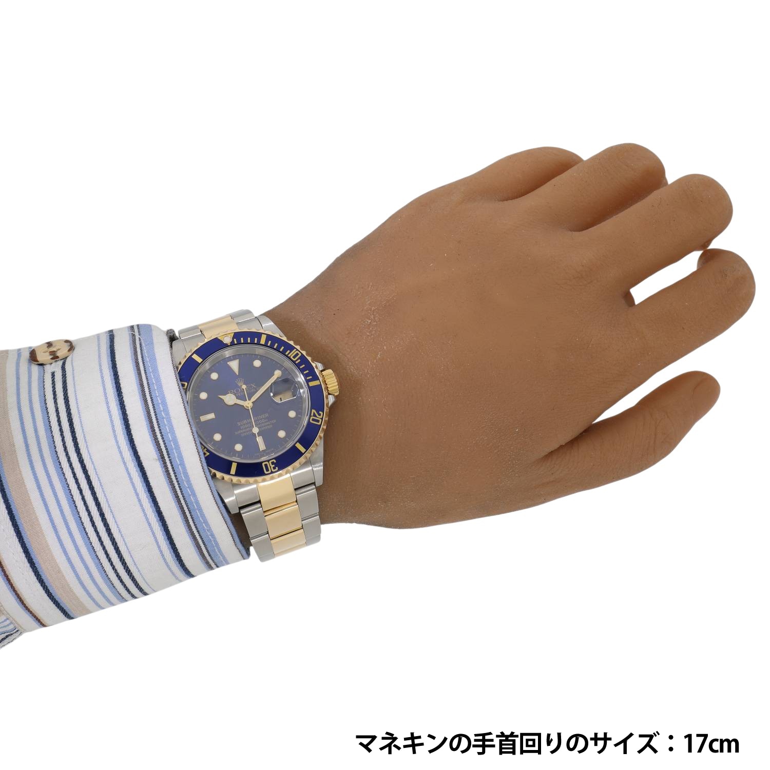 R11508 | [中古]ロレックス サブマリーナー デイト 16613 Y番 ブルー