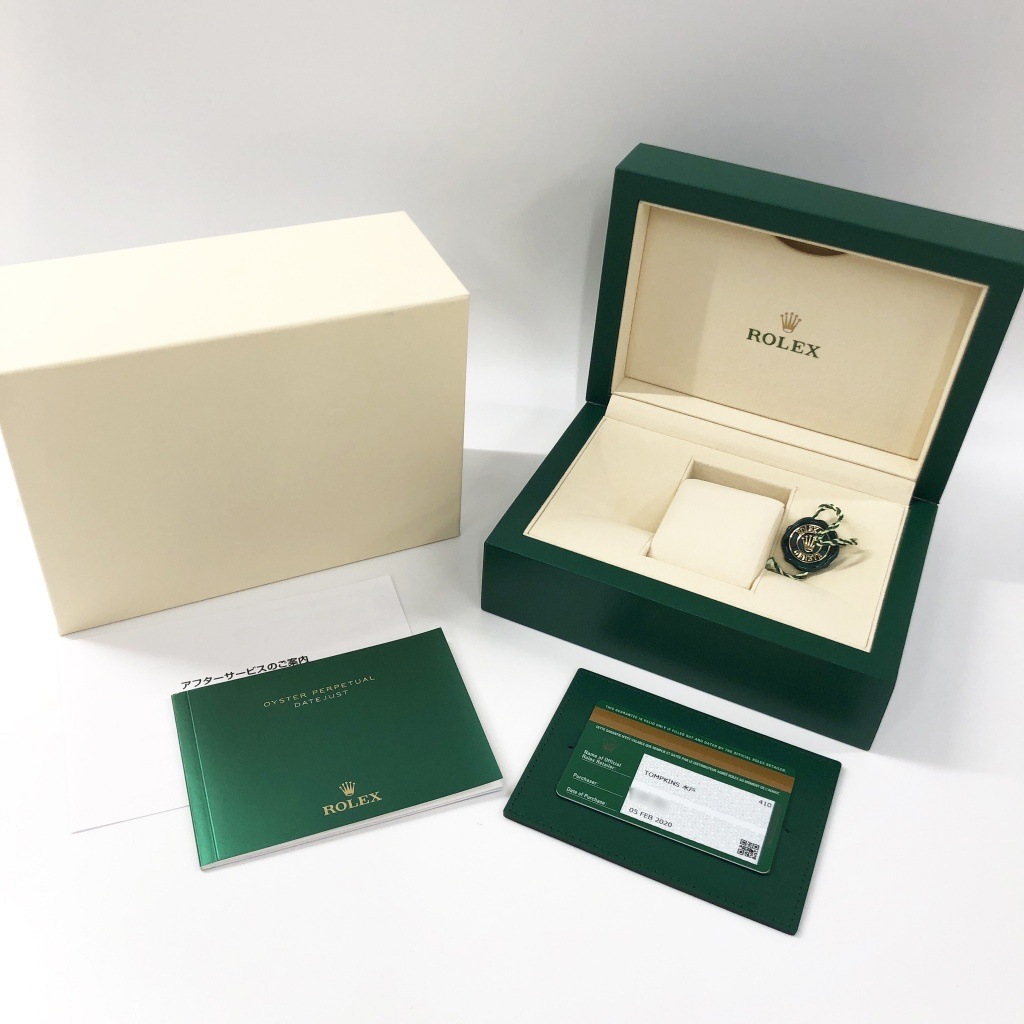 純正ロレックス箱など，こま付き 123143】ROLEX ロレックス 小 純正ボックス ボックス【中古】