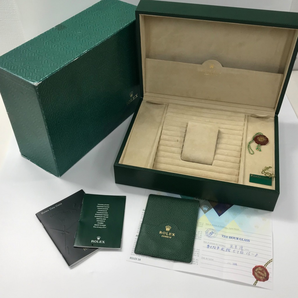 R5911 | [中古]ロレックス デイデイト アイスブルー × ローマ