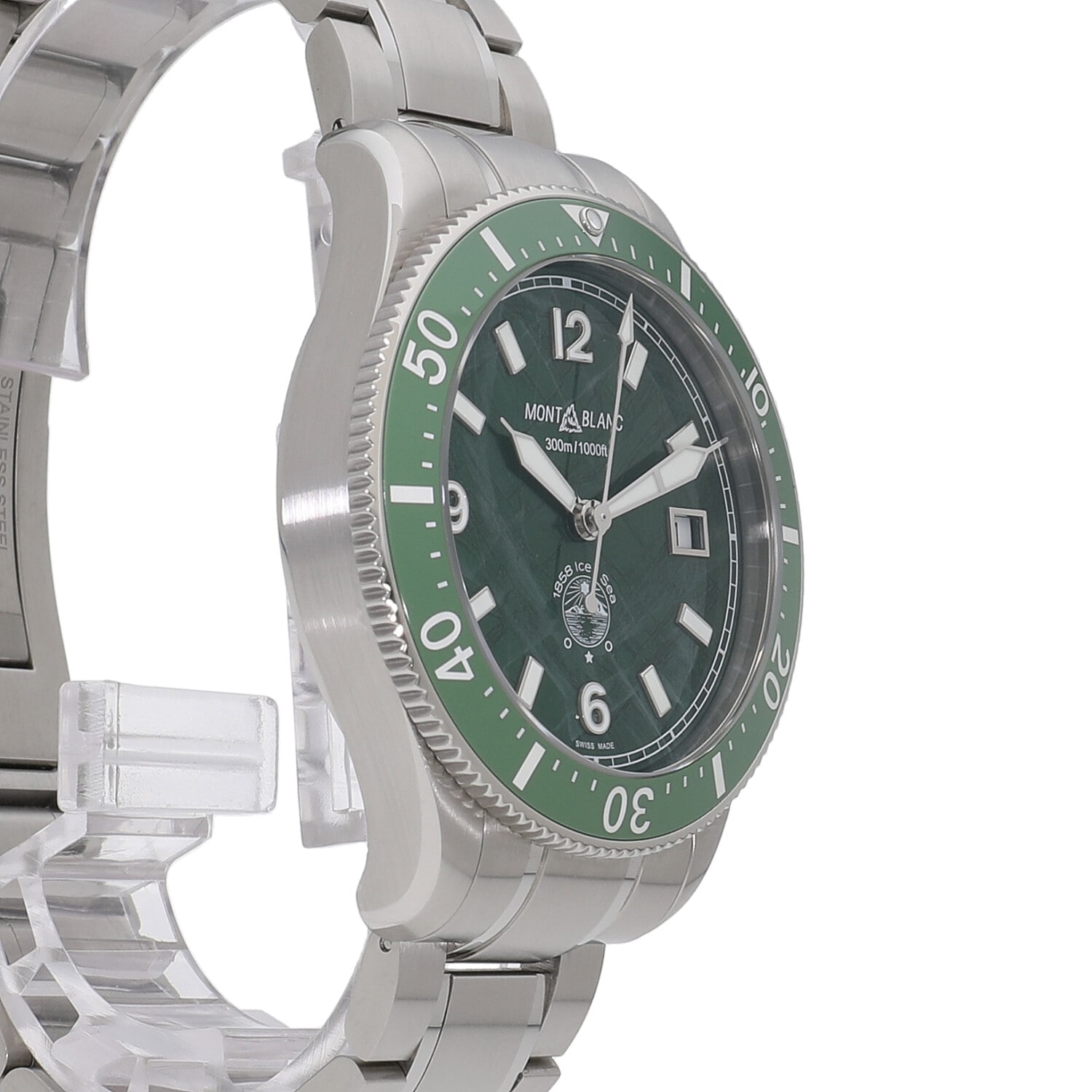 M6411 | [中古]モンブラン 1858 アイスシー オートマティック デイト