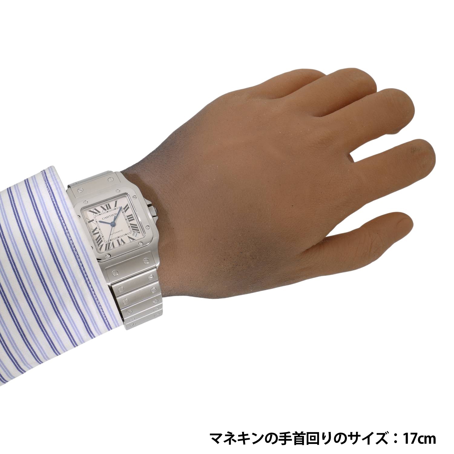 C11055 | [中古]カルティエ サントス ガルベ XL W20098D6 シルバー