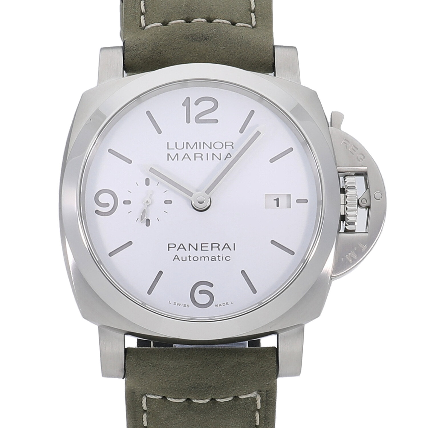 中古]パネライ ルミノール マリーナ 44MM ホワイト PAM01314 Y番