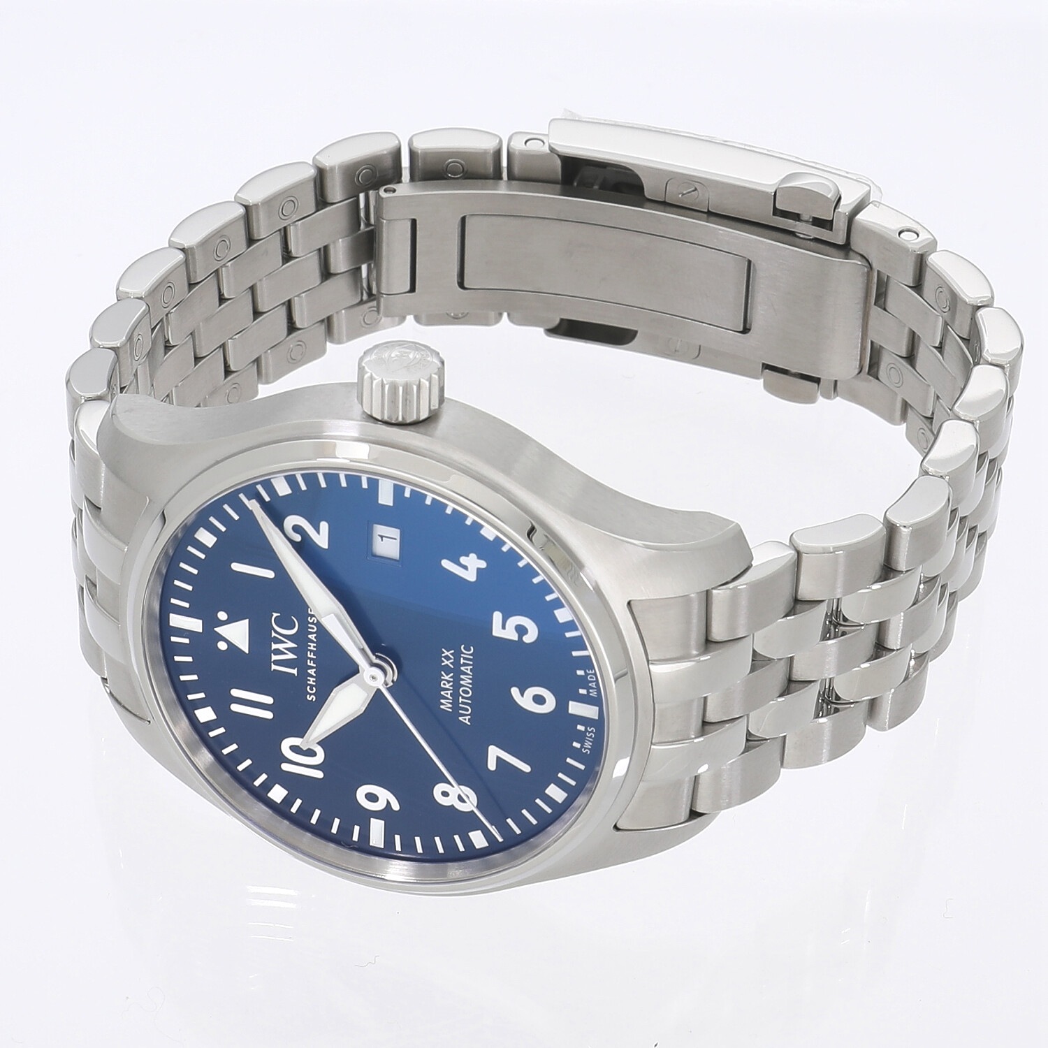 [新品]IWC パイロット ウォッチ マーク XX IW328204 ブルー メンズ