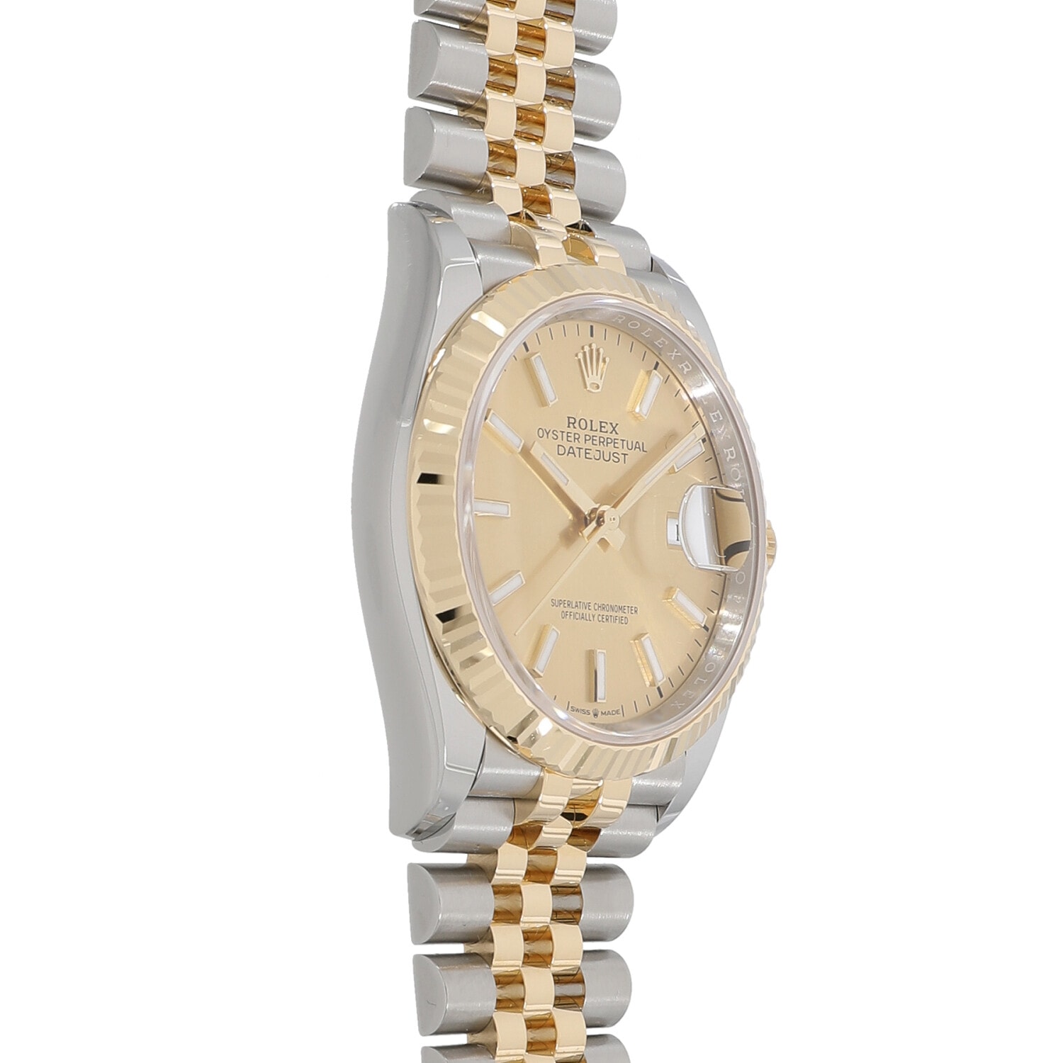R2915 | [新品]ロレックス デイトジャスト 36 126233 シャンパン