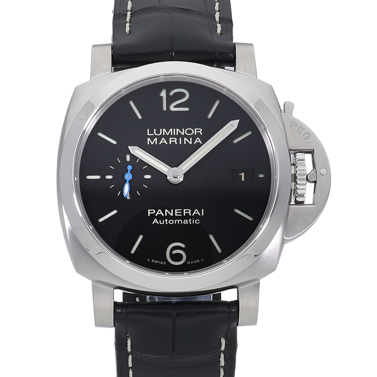 P5115 | [中古]パネライ ルミノール マリーナ 42MM ブラック PAM01392