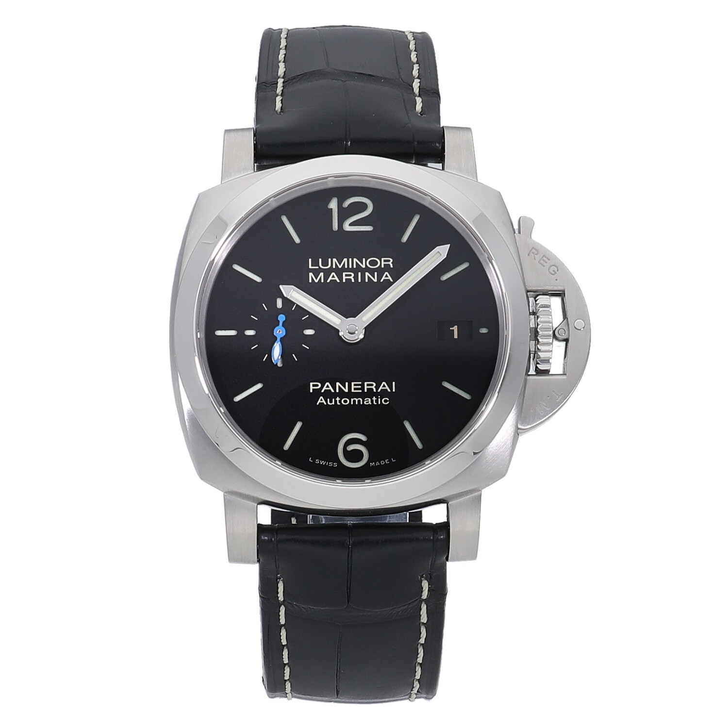 P5115 | [中古]パネライ ルミノール マリーナ 42MM ブラック PAM01392