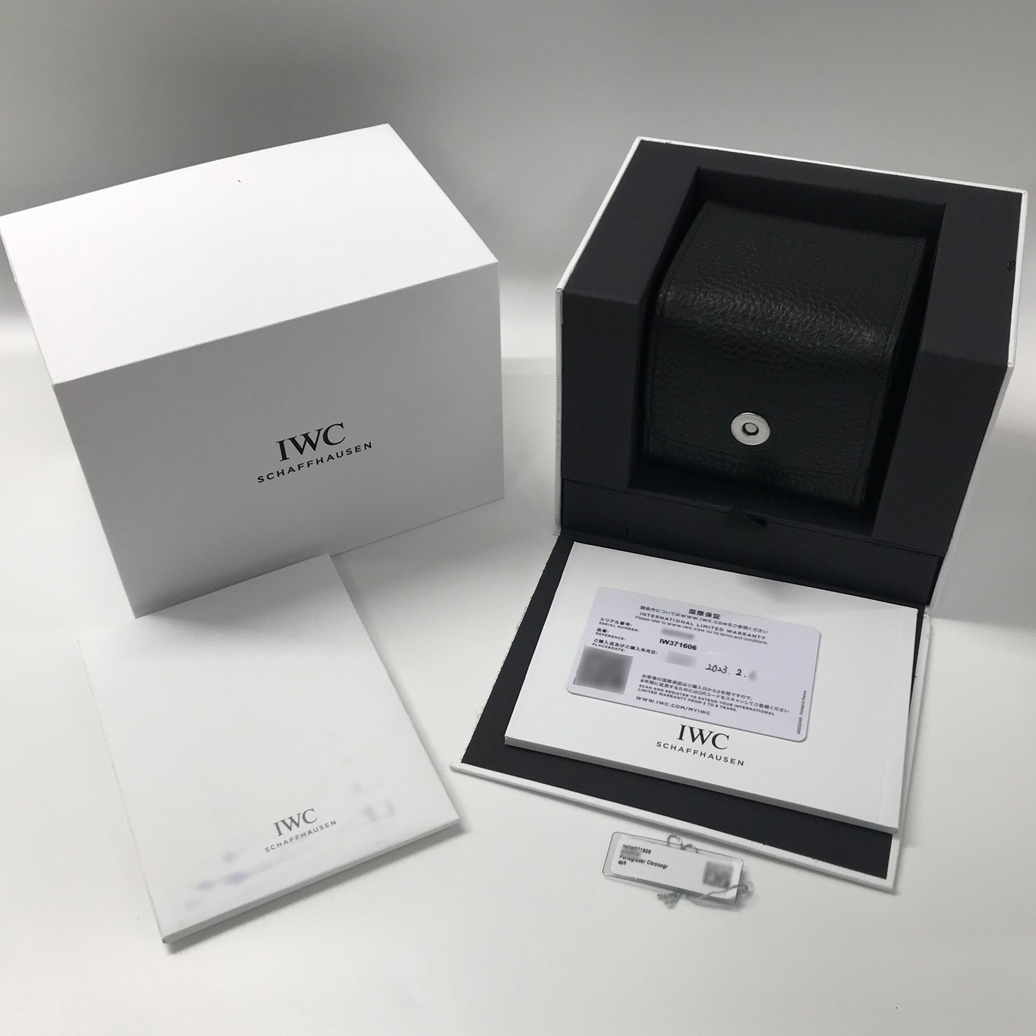 I5915 | [未使用]IWC ポルトギーゼ クロノグラフ ブルー