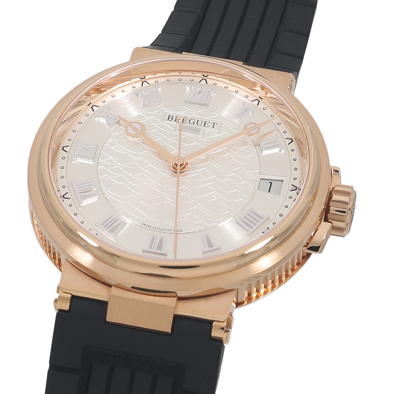 B9715 | [中古]ブレゲ マリーン 5517 5517BR/12/5ZU シルバー