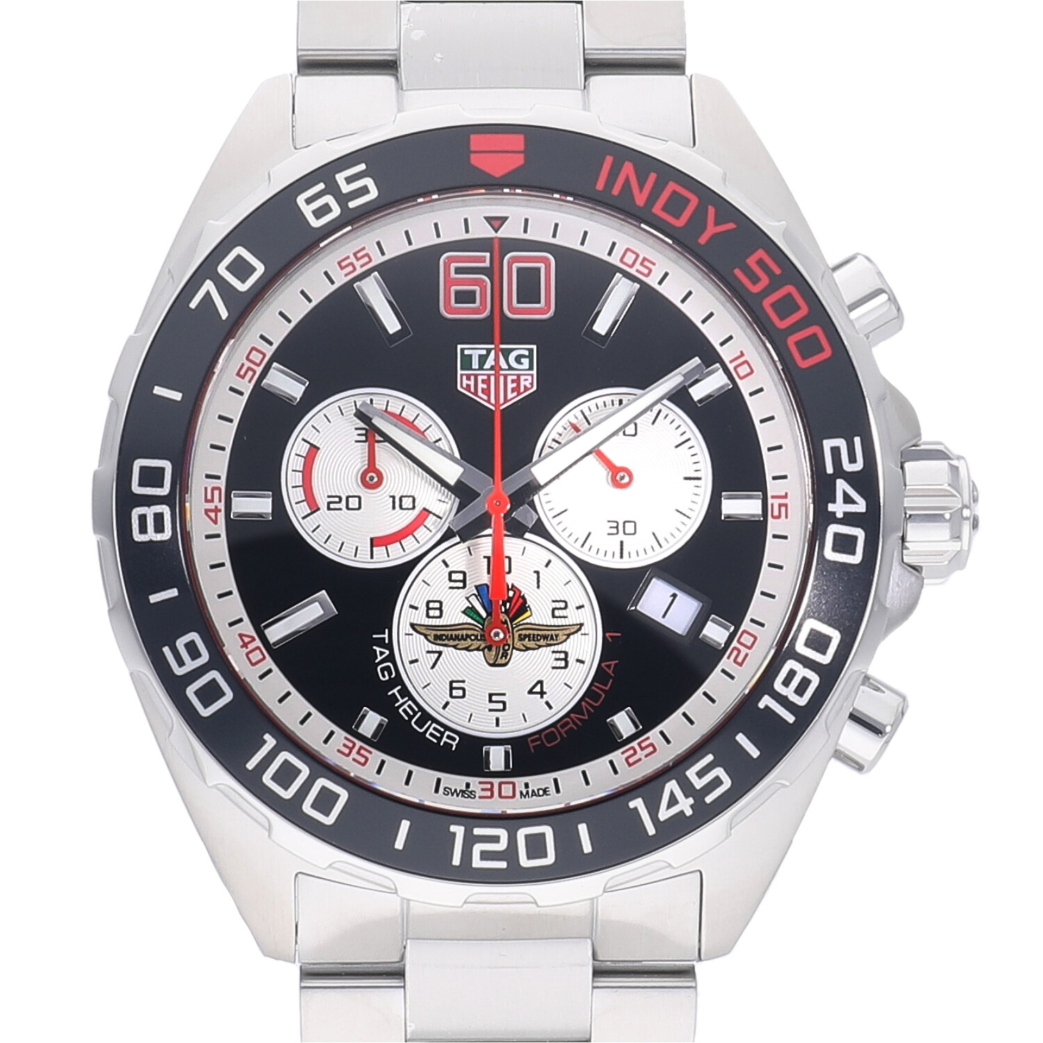 TAG HEUER INDY 500 MEN'Sクォーツクロノグラフウォッチ