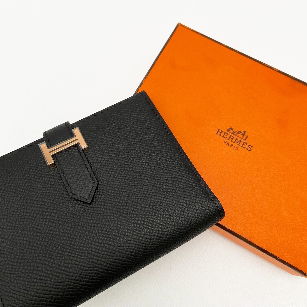 H6516 | [新品]エルメス ベアン コンパクト ヴォーエプソン