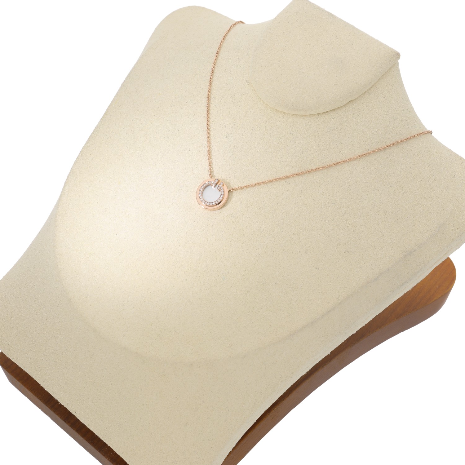 T10127 | [中古]ティファニー T TWO サークル ペンダント ネックレス