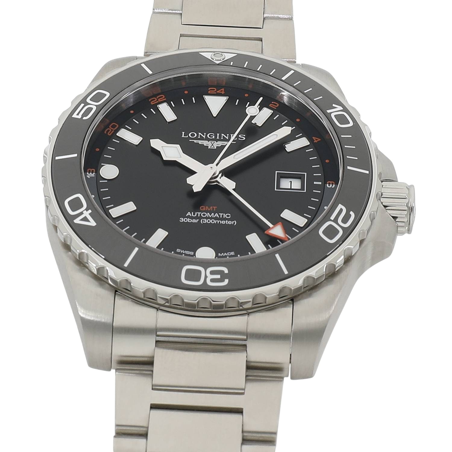 L11675 | [新品]ロンジン ハイドロ コンクエスト GMT L3.890.4.56.6