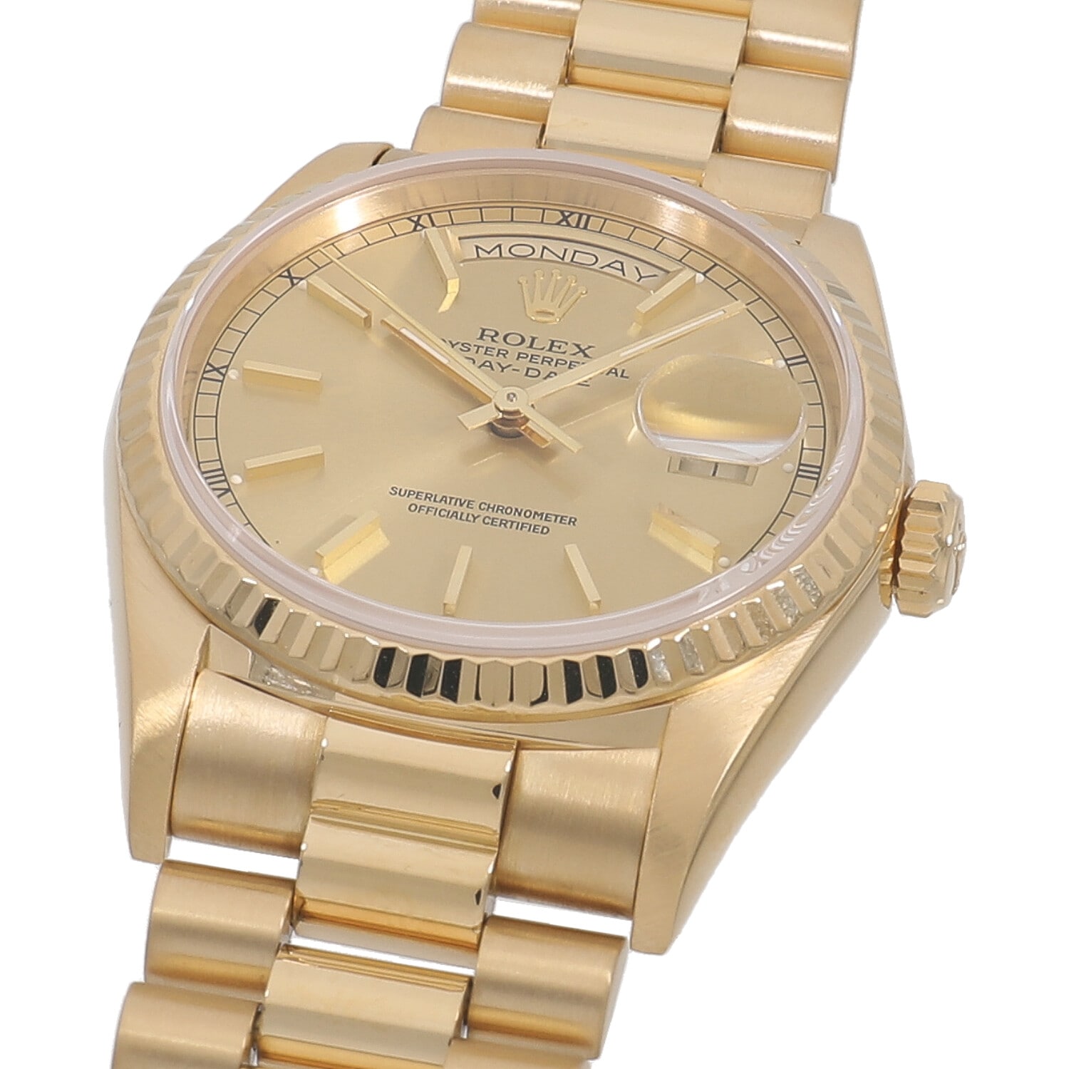 R9817 | [中古]ロレックス デイデイト 18238 E番 シャンパン メンズ