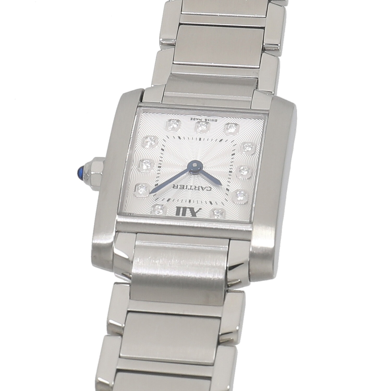 カルティエ WE110006 シルバー /ダイヤモンド レディース 腕時計 駅南やまご質店オンラインショップ / カルティエ WE110006 タンク