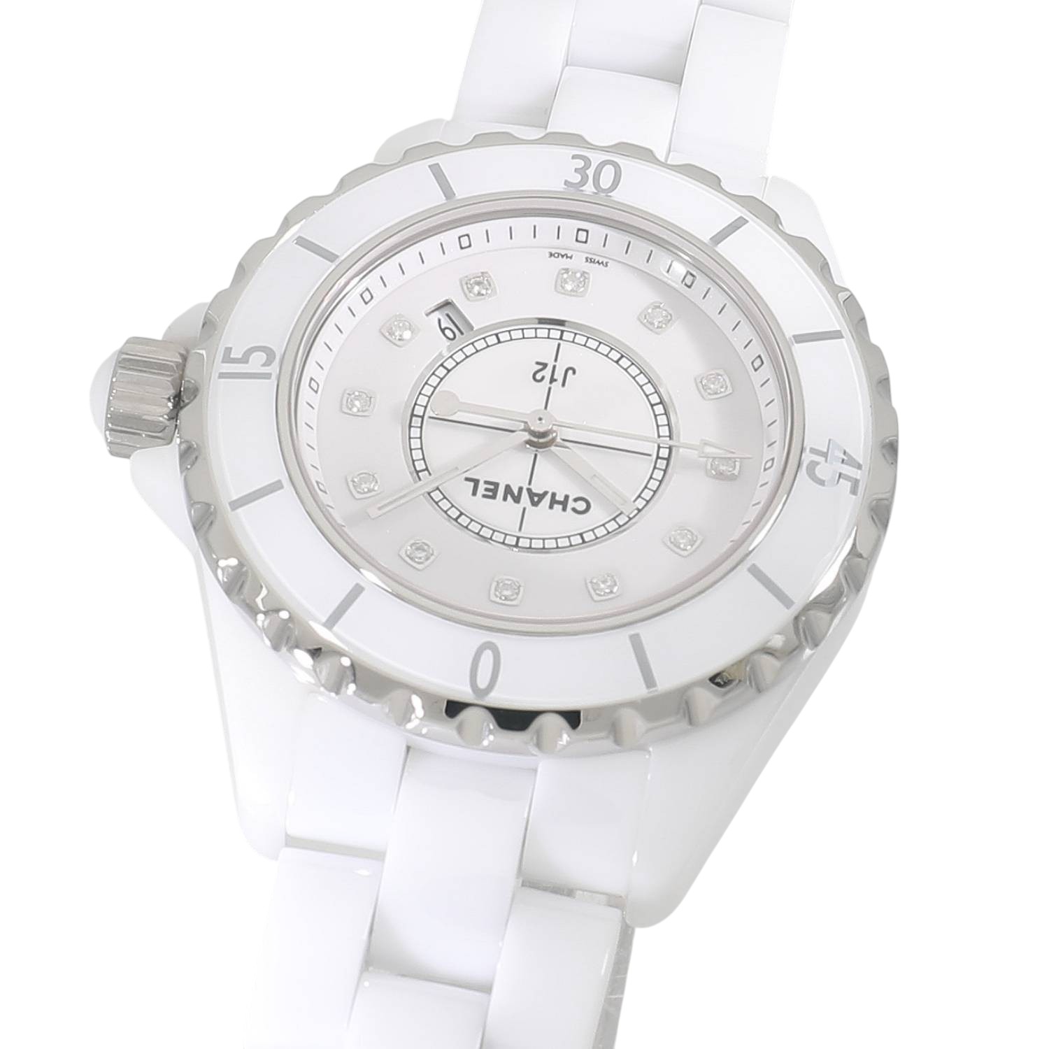 サピさま専用　　シャネルJ12 白セラミック　レディース（正規品） 楽天市場】シャネル J12 29MM 腕時計 時計 シャネル ホワイト