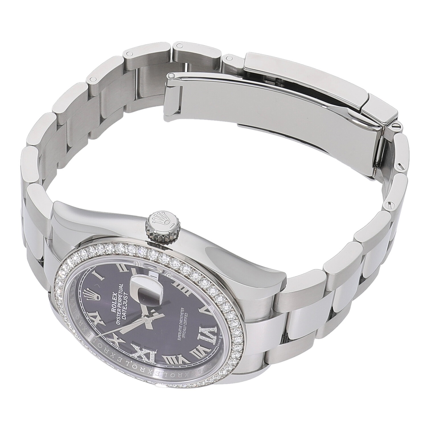 R5118 | [未使用]ロレックス デイトジャスト 36 VI & IX ダイヤ