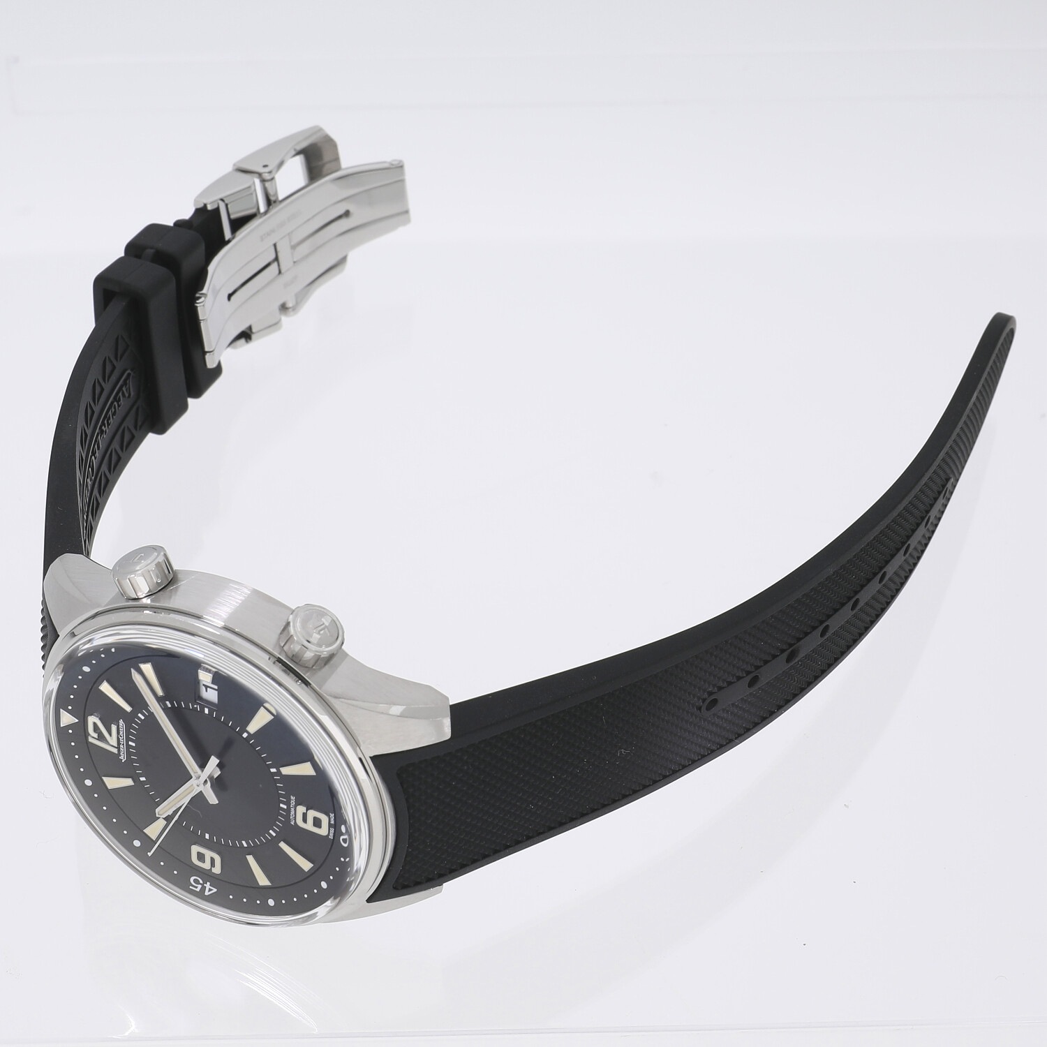 J6918 | [中古]ジャガールクルト ポラリス デイト ブラック Q9068670  