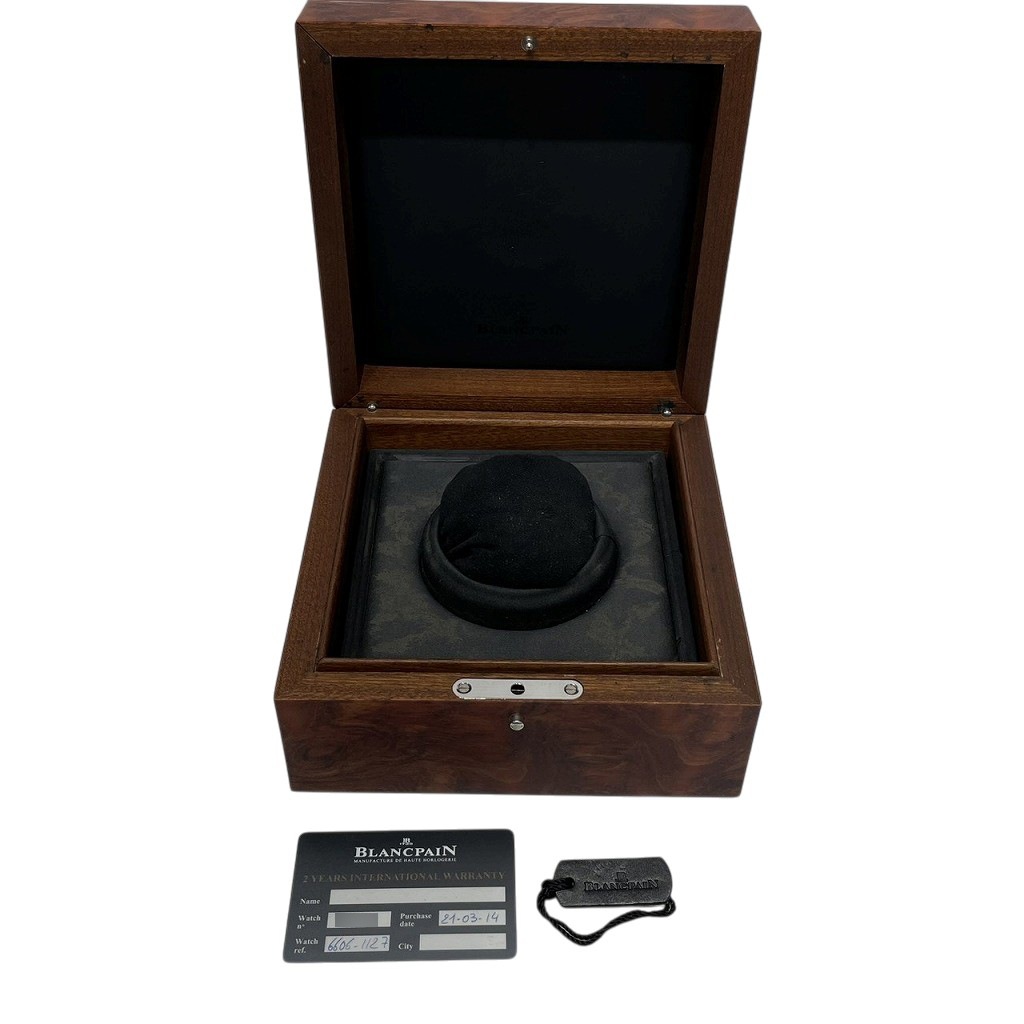 ブランパン ヴィルレ 純正ボックス B11519 | [中古]ブランパン ヴィルレ ウルトラ プレート 6606-1127-MMB