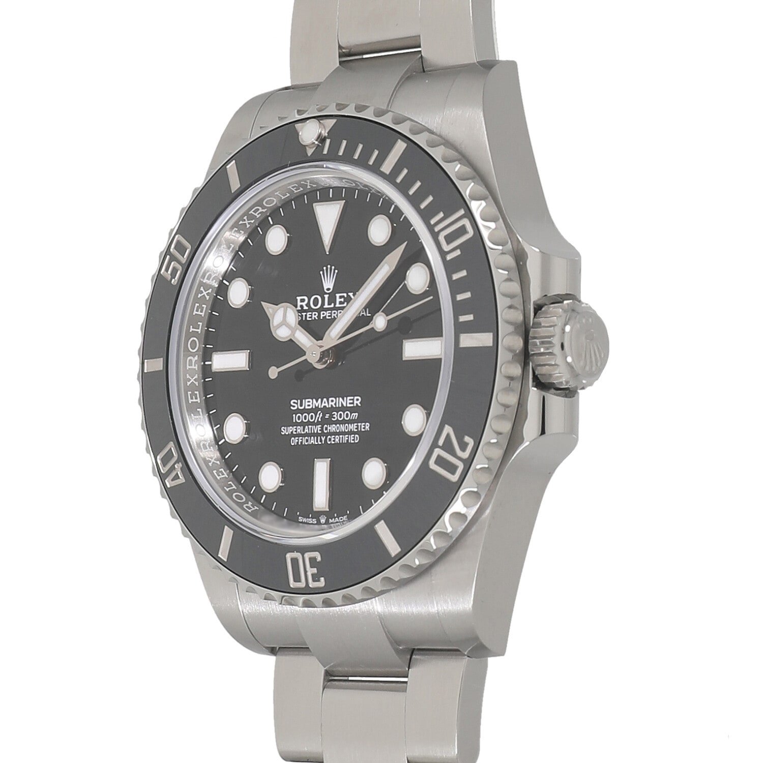 [3年保証] ロレックス メンズ サブマリーナー 124060 ランダム番 ダイバーズウォッチ 新ギャラ ブラック 自動巻き 腕時計 中古 送料無料